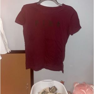 pink victoria secret shirt